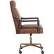 Collin Brown / Shalimar Tobacco Leather Office Chair